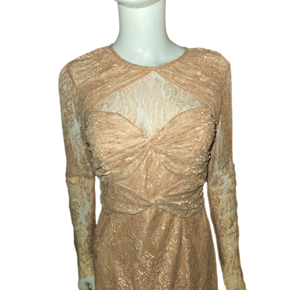 ALICE MCCALL | 'Not Your Girl' Lace Pattern Mini Dress in Size 4 - Picture 5 of 10